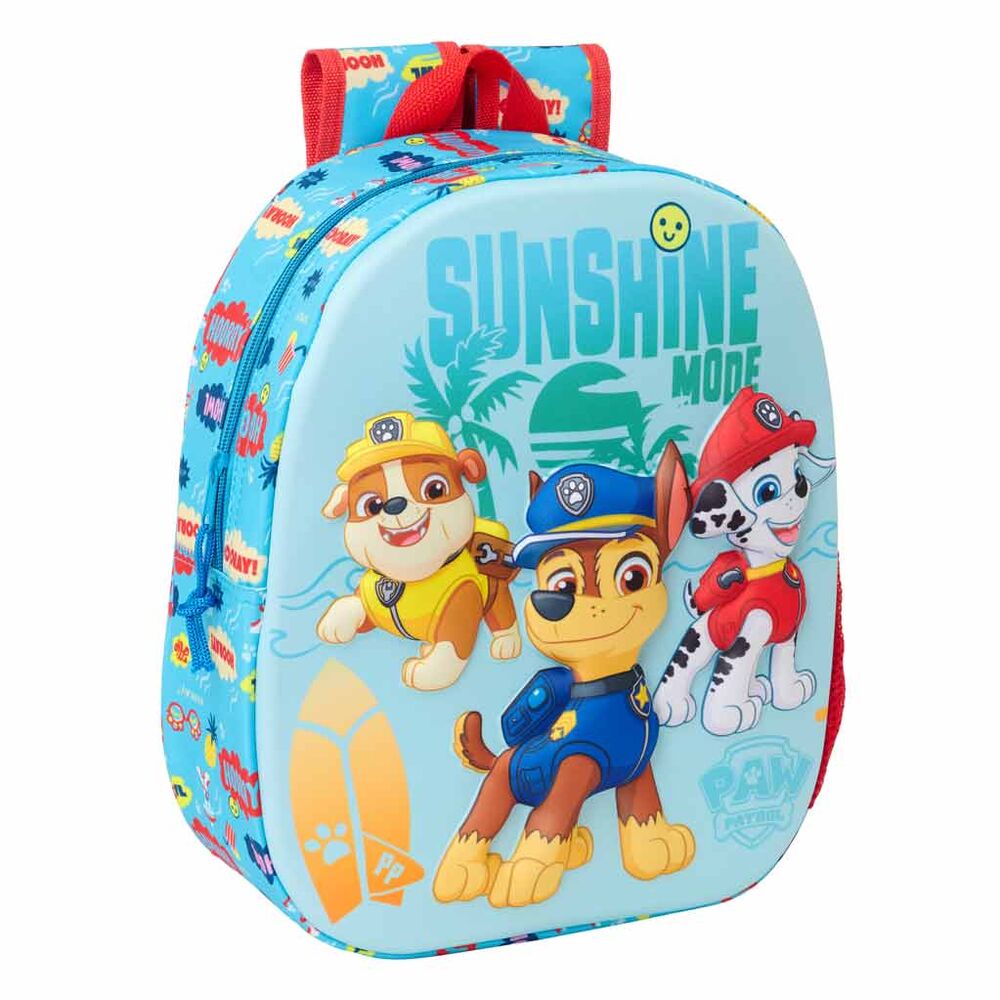 Imagen 2 - Mochila 3D Patrulla Canina Paw Patrol 33Cm