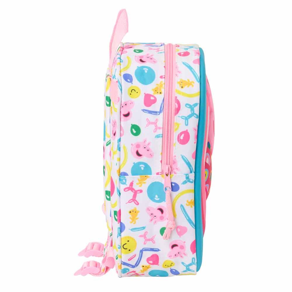Imagen 2 - Mochila 3D Peppa Pig 27Cm