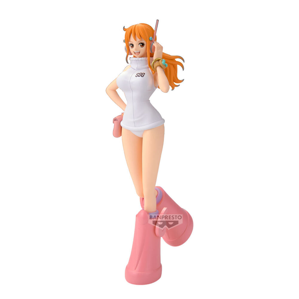 Imagen 1 - Figura Nami Egghead Style Glitter & Glamours One Piece 23Cm