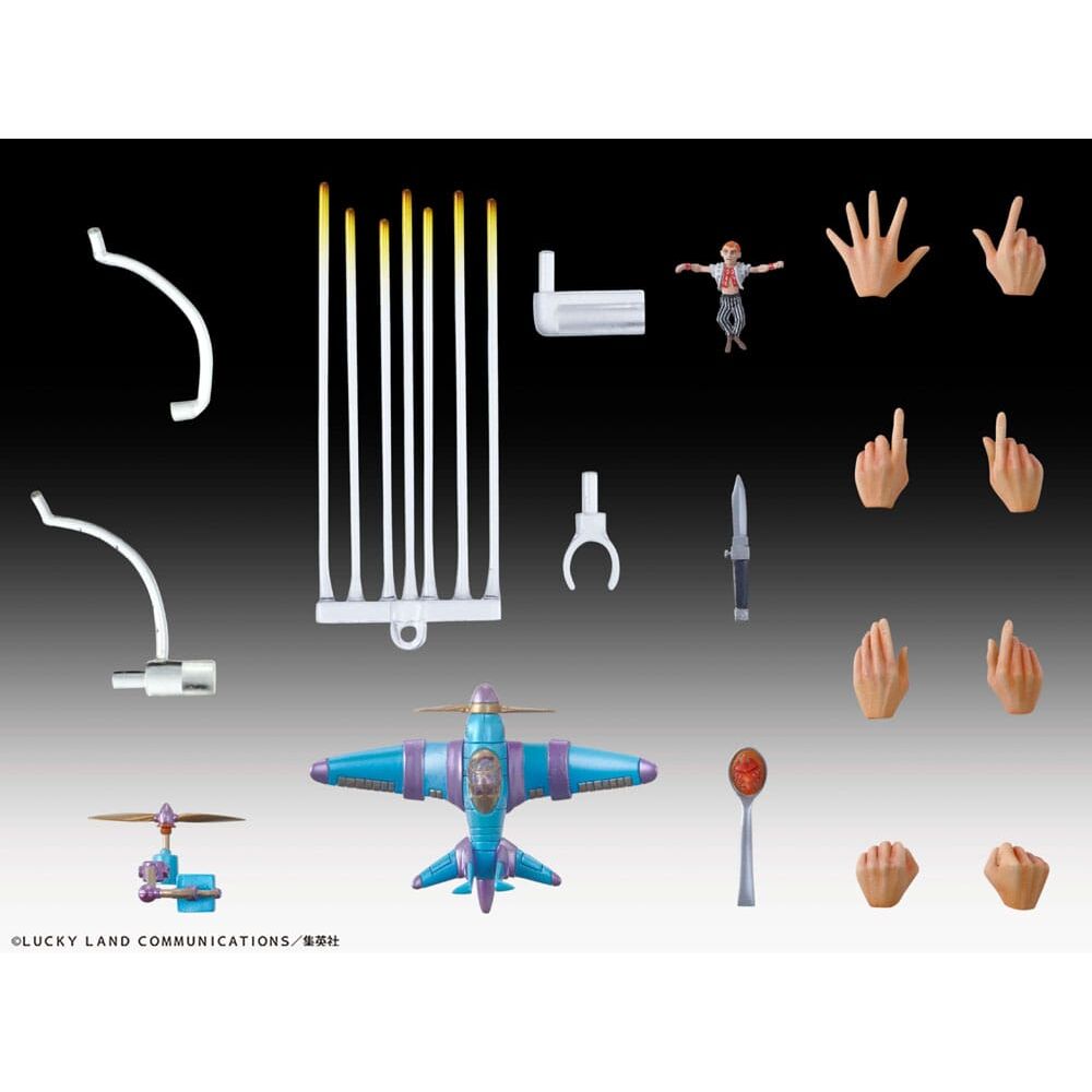 Imagen 4 - Figura Narancia Ghirga & Aerosmith Chozokado Jojos Bizarre Adventure Golden Wind 15Cm