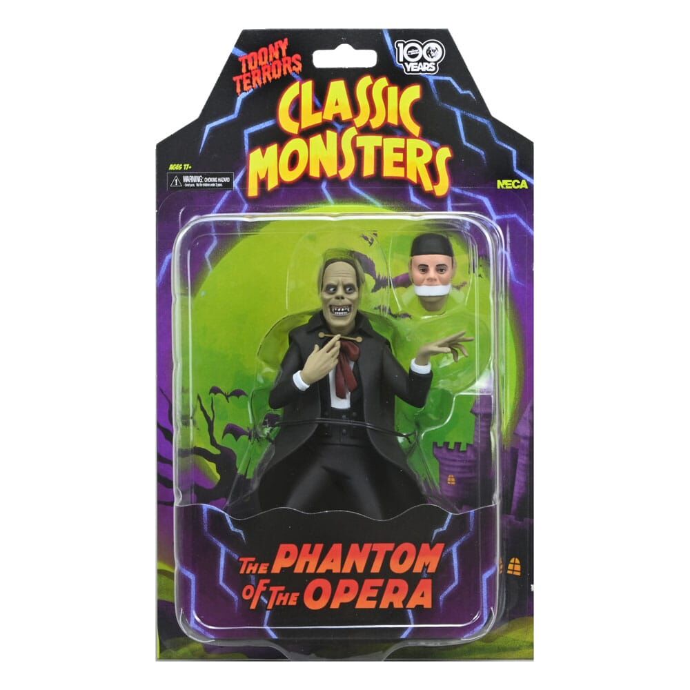 Imagen 3 - Figura The Phantom Of The Opera Of Frankenstein Universal Monsters Toony Terrors 15Cm
