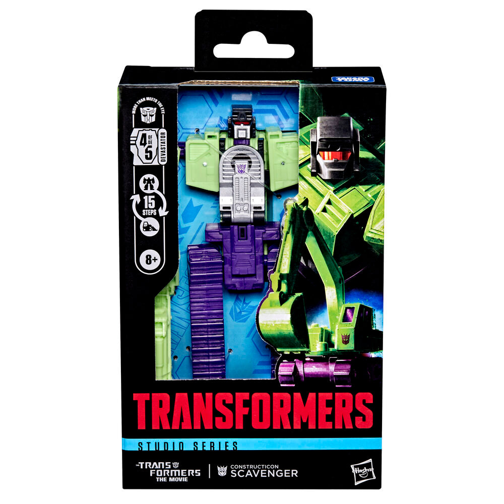 Imagen 1 - Figura Constructicon Scavenger Studio Series Transformers The Movie 11,5Cm