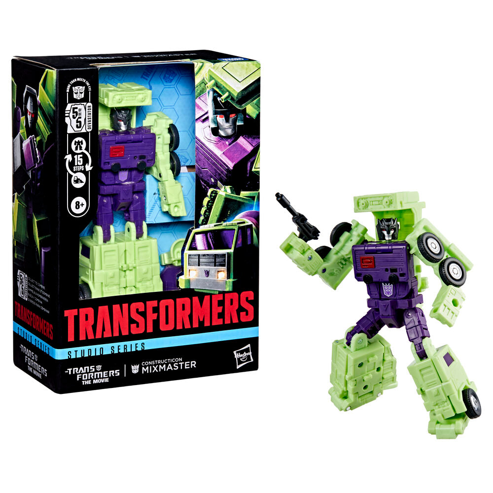 Imagen 4 - Figura Constructicon Mixmaster Studio Series Transformers The Movie 11,5Cm