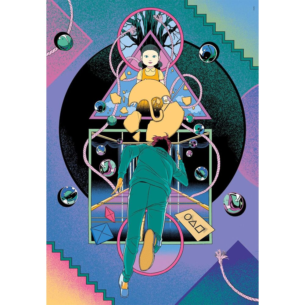 Imagen 1 - Puzzle El Juego Del Calamar 1000Pzs