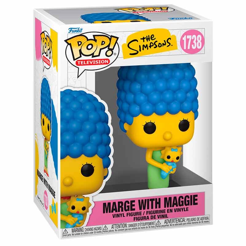 Imagen 2 - Figura Pop Los Simpsons Marge With Maggie