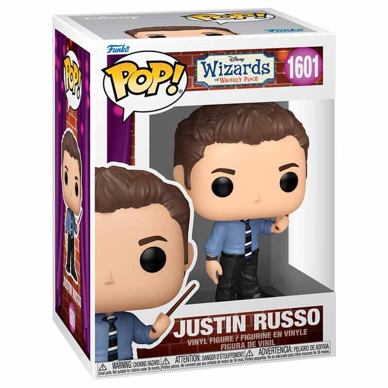 Imagen 1 - Figura Pop Disney Wizards Of Waverly Place Justin Russo