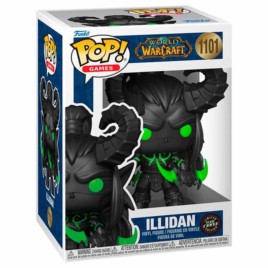 Imagen 2 - Figura Pop World Of Warcraft Illidan Chase