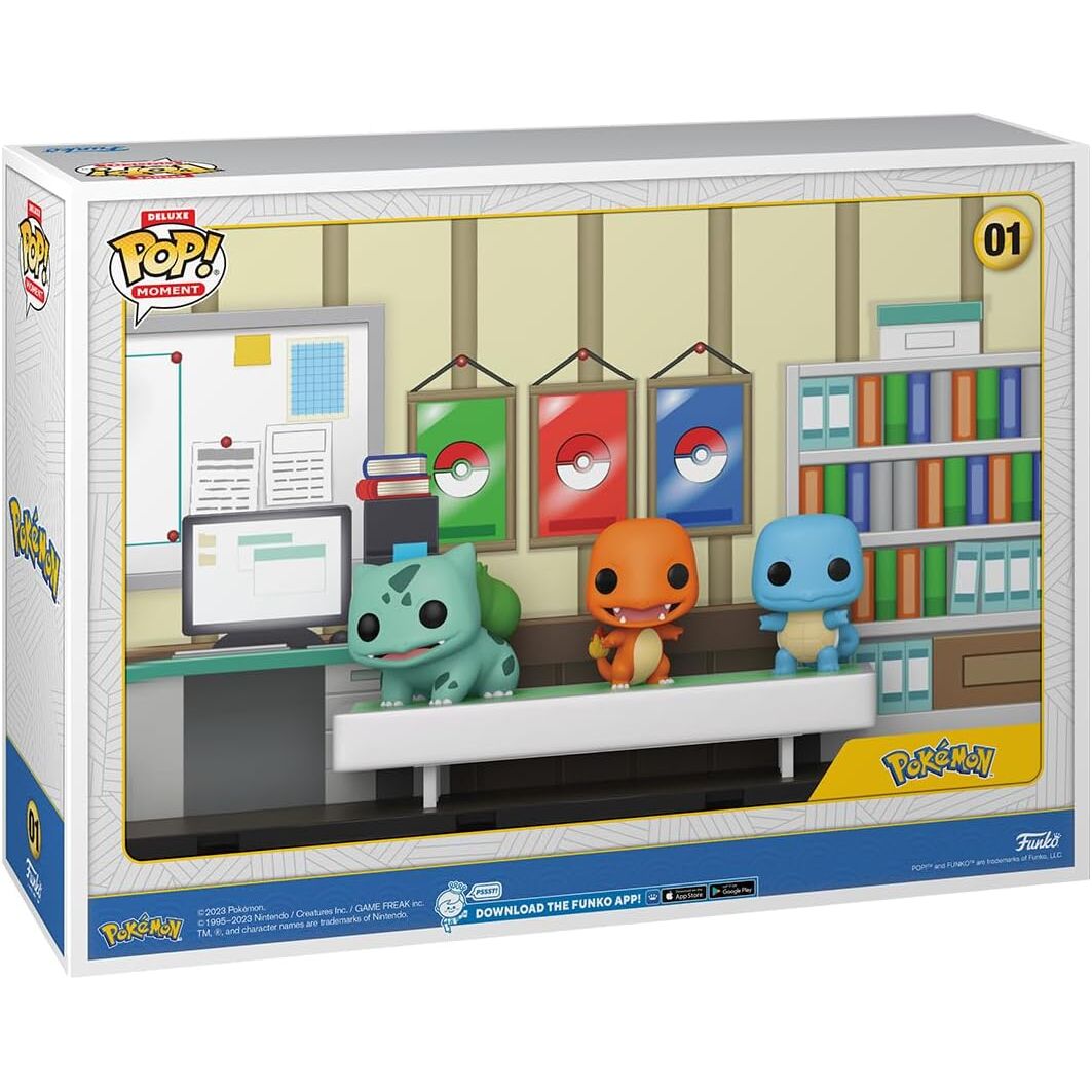 Imagen 3 - Figura Pop Moments Deluxe Pokemon 1996 Bulbasaur Charmander Squirtle