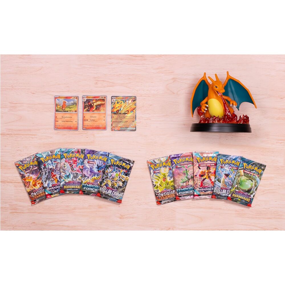 Imagen 5 - Estuche Juego Cartas Coleccionables Charizard Pokemon Ingles