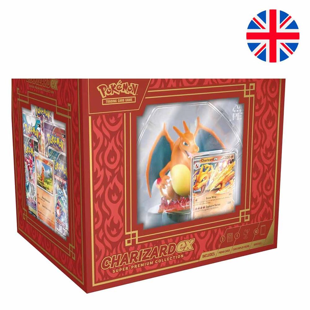 Imagen 1 - Estuche Juego Cartas Coleccionables Charizard Pokemon Ingles