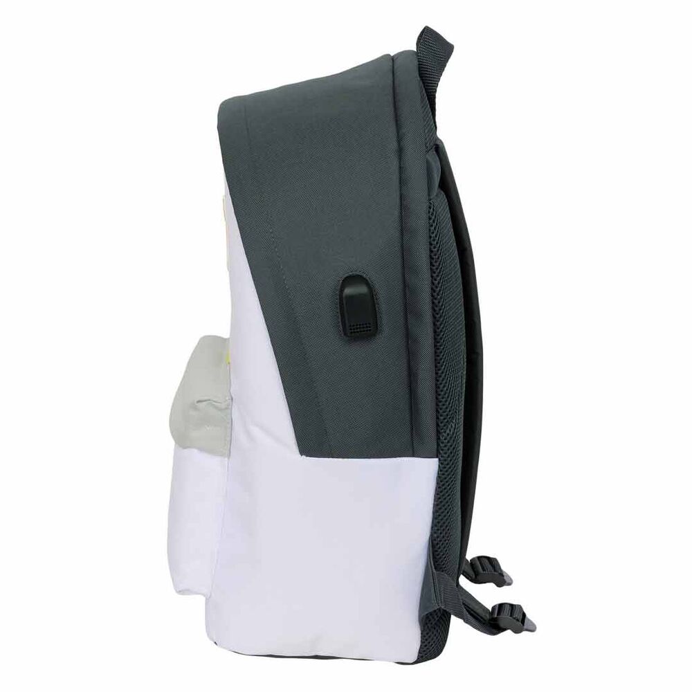 Imagen 3 - Mochila Portatil + Usb Real Madrid 25/26 44Cm