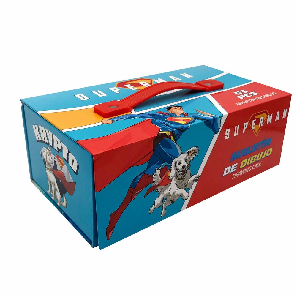 Imagen 5 - Maletin Papeleria Coloreable Superman Dc Comics