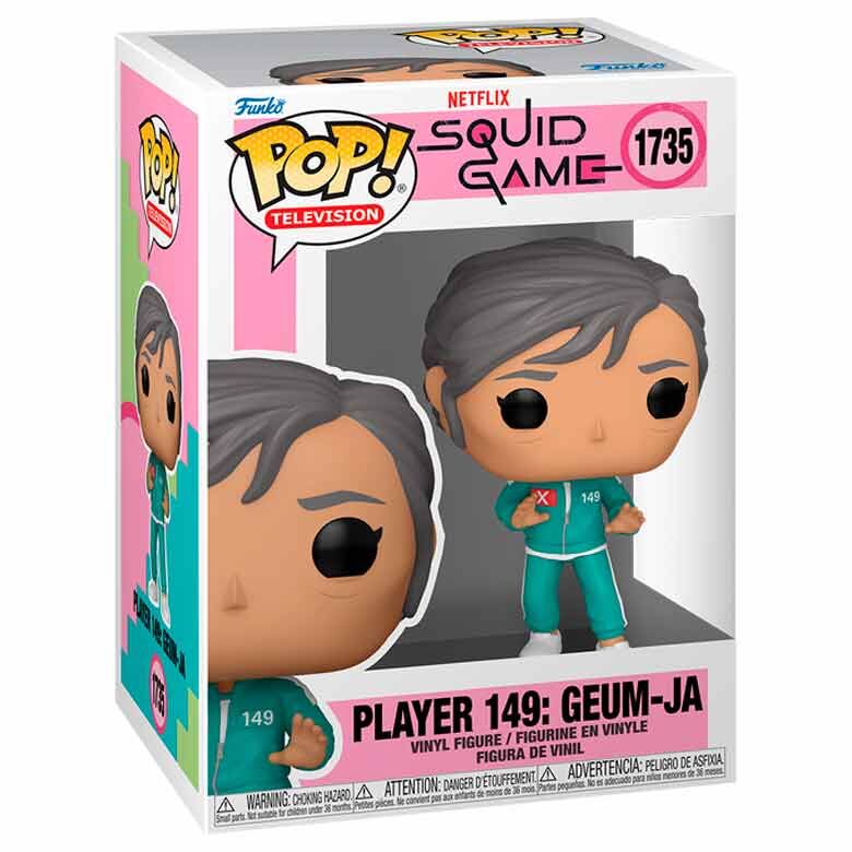 Imagen 2 - Figura Pop El Juego Del Calamar Player 149: Geum-ja