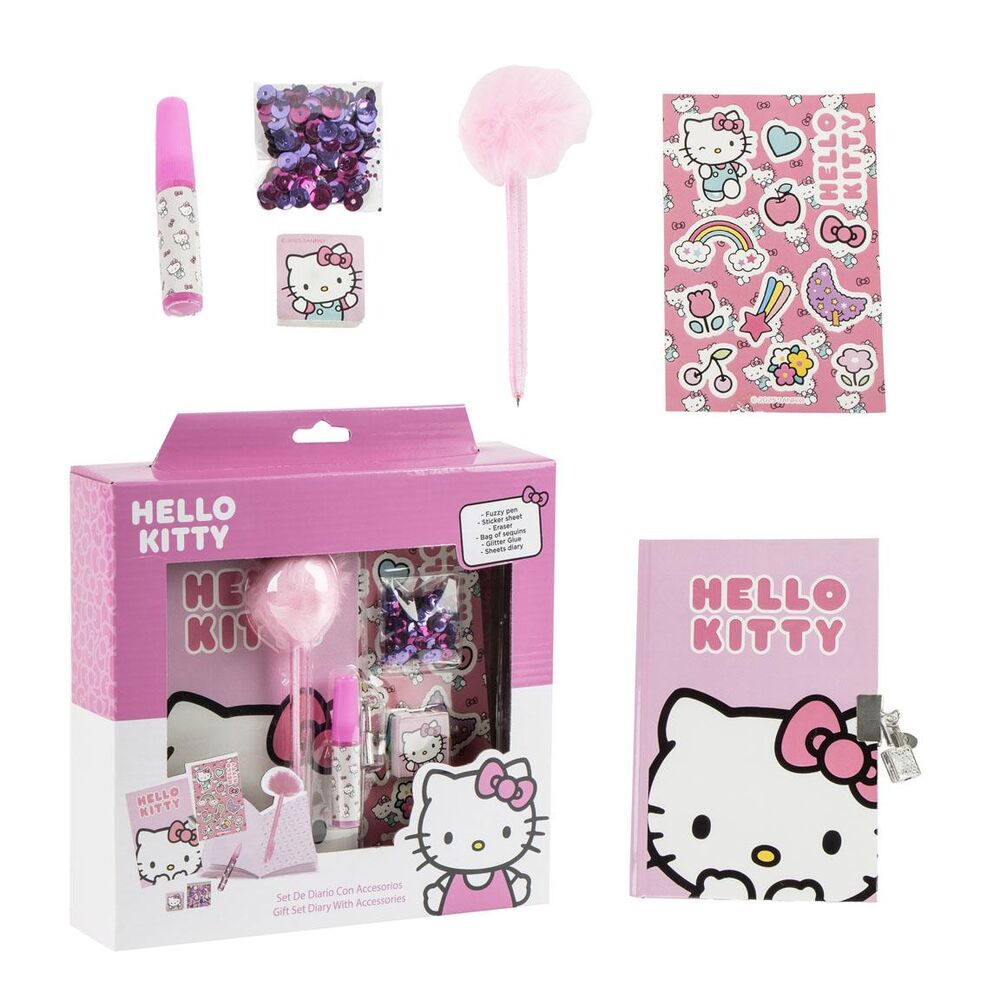 Imagen 1 - Set Diario Hello Kitty