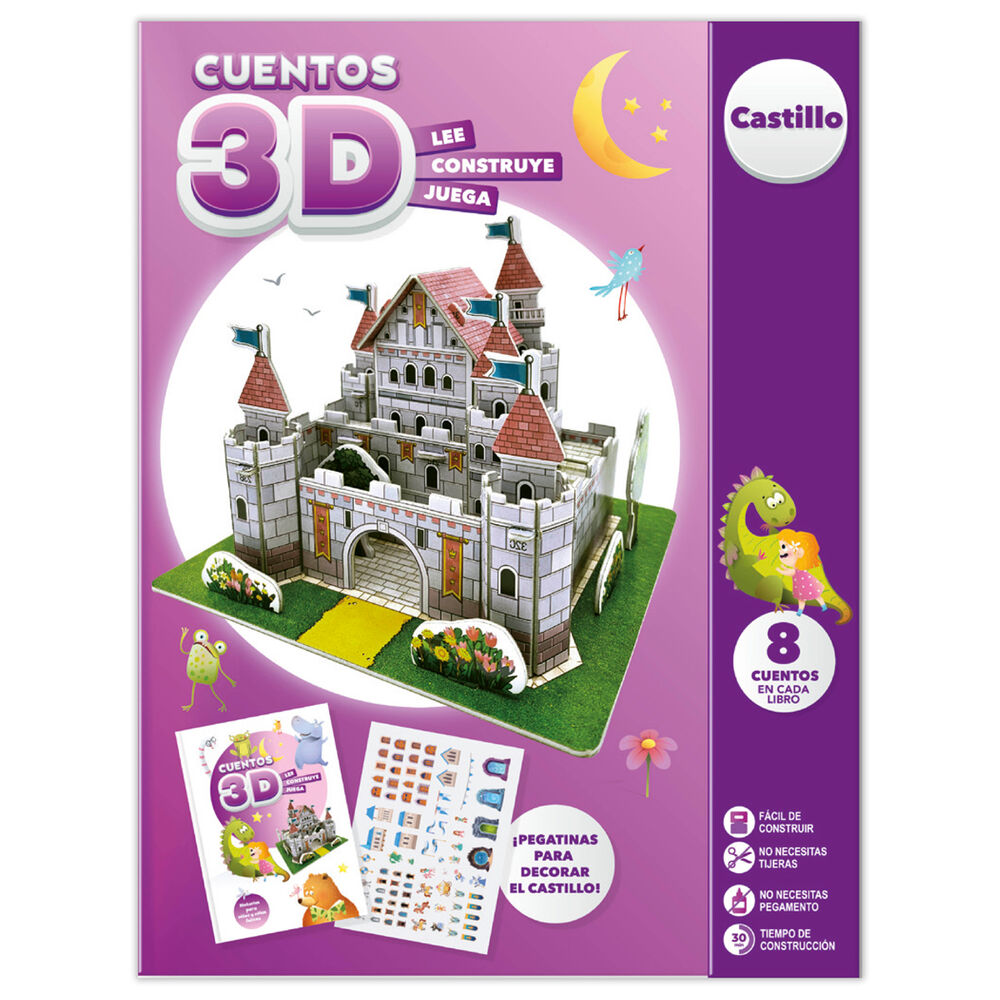 Imagen 1 - Cuento Imaginar Y Consruir 3D Castillo Español