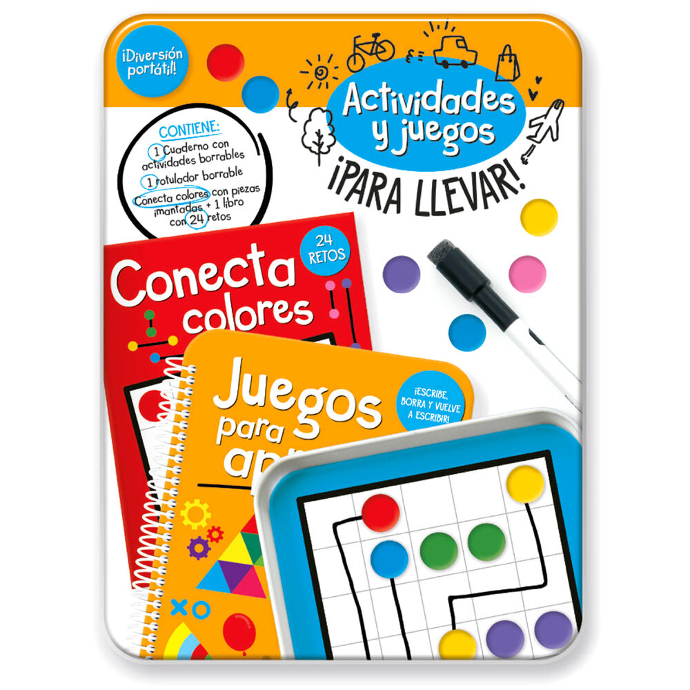 Imagen 1 - Kit Actividades Portatil Conecta Colores Español
