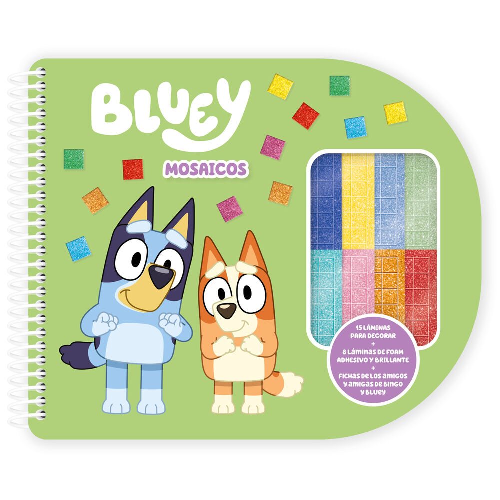 Imagen 1 - Libreta Mosaicos Bluey