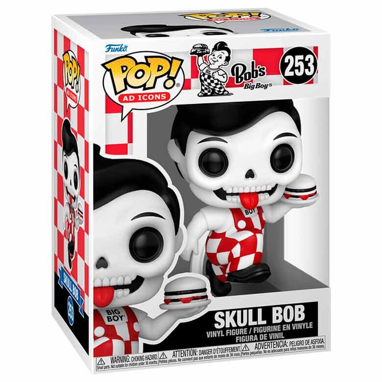 Imagen 2 - Figura Pop Bob's Big Boy Skull Bob