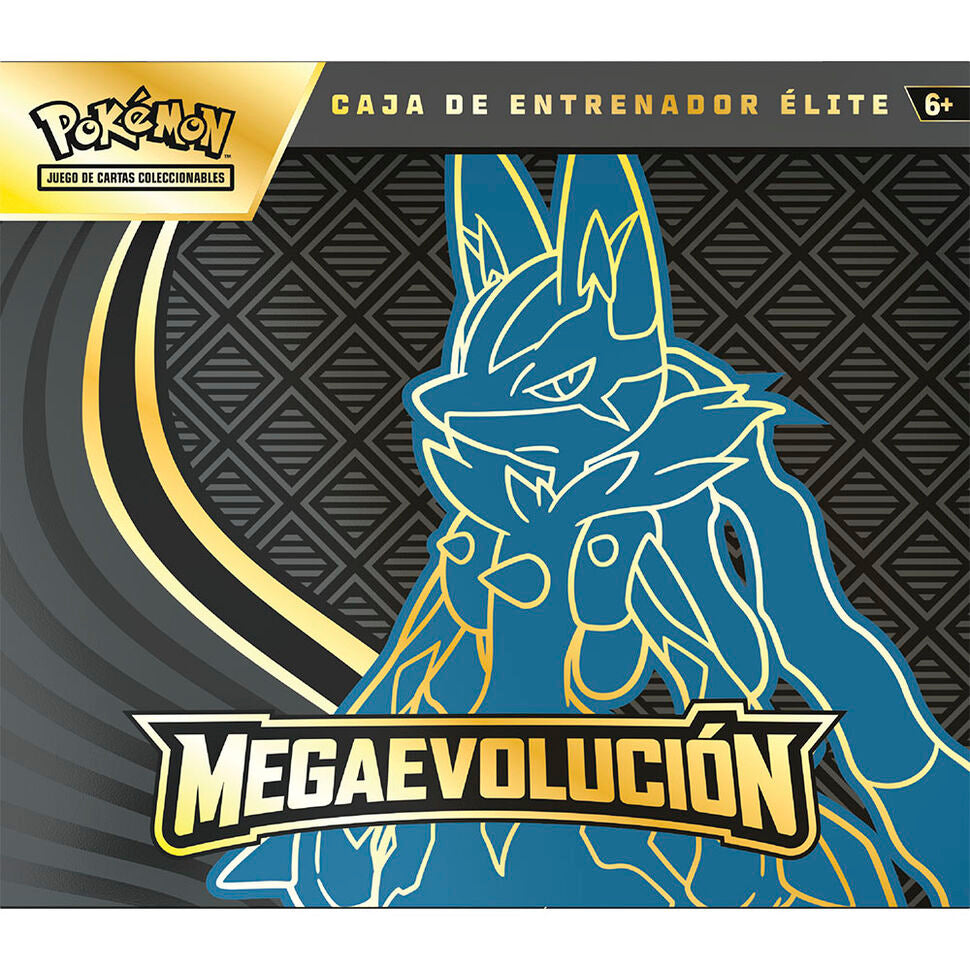 Imagen 5 - Estuche Juego Cartas Coleccionables Entrenador Elite Mega Evolucion Pokemon Español Surtido