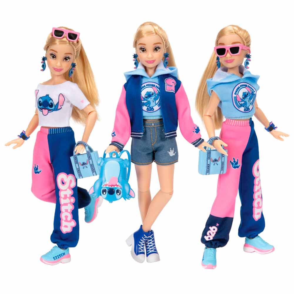 Imagen 4 - Muñeca Fashion Doll Universitaria Stitch Disney Ily 4Ever 25Cm