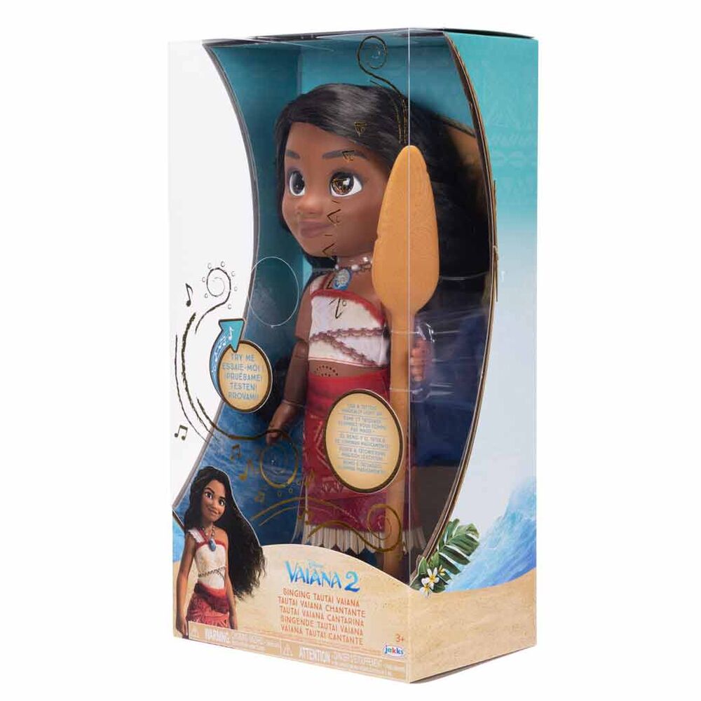 Imagen 12 - Muñeca Vaiana Moana 2 Disney 38Cm Sonido