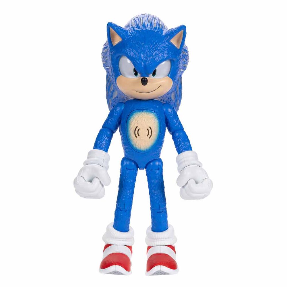 Imagen 2 - Figura Sonic Interactiva La Película Sonic 3 35Cm