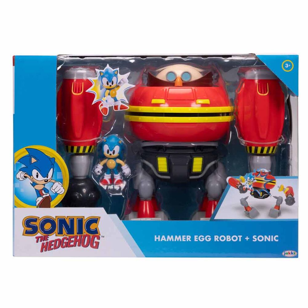 Imagen 1 - Playset Robot Martillo Dr Eggman Deluxe Sonic The Hedgehog