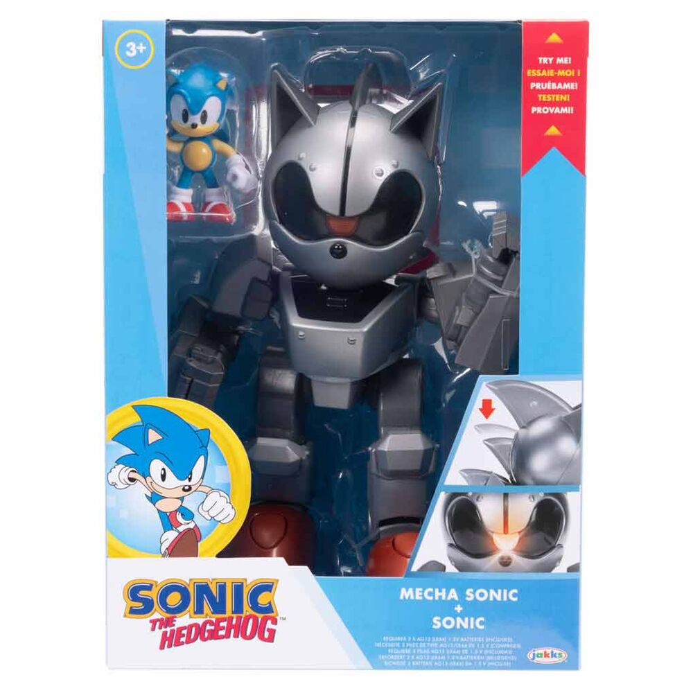 Imagen 1 - Figura Mecha + Sonic - Sonic The Hedgehog