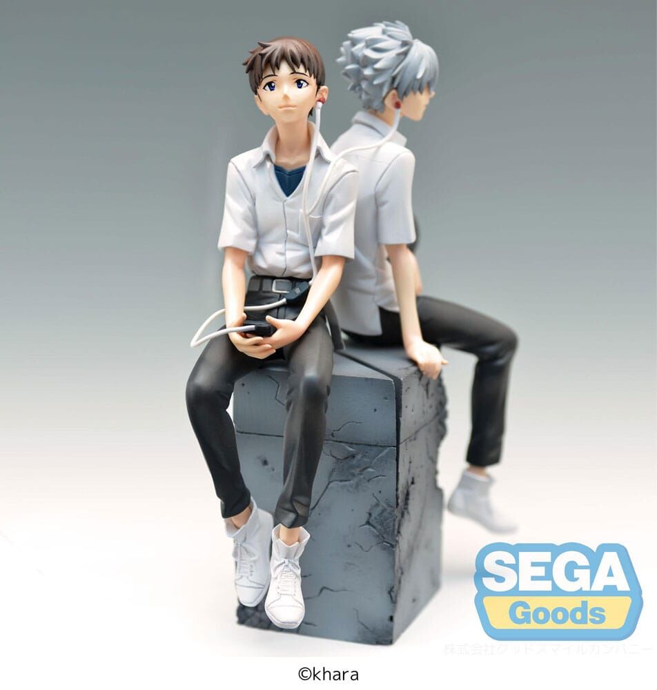 Imagen 1 - Figura Shinji & Kaworu Luminasta Shinji Version Rebuild Of Evangelion 17Cm