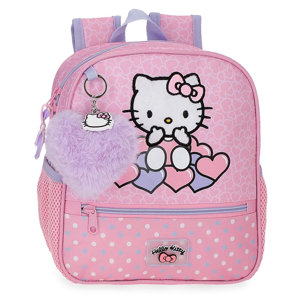 Imagen 1 - Mochila Hearts & Dots Hello Kitty 25Cm Adaptable