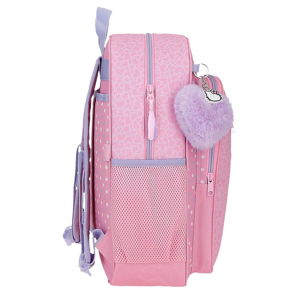 Imagen 2 - Mochila Hearts & Dots Hello Kitty 38Cm Adaptable