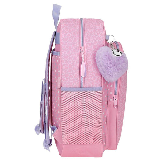 Imagen 2 - Mochila Hearts & Dots Hello Kitty 38Cm Adaptable