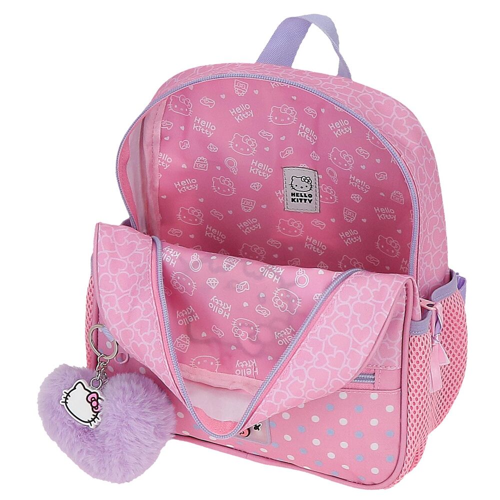 Imagen 4 - Mochila Hearts & Dots Hello Kitty 25Cm Adaptable