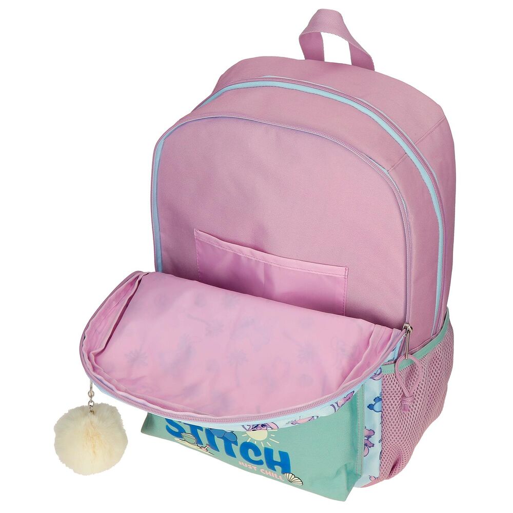 Imagen 5 - Mochila Just Chill Stitch Disney 44Cm