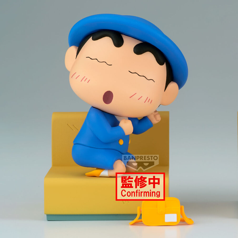 Imagen 2 - Figura Shinnosuke Nakayoshi Memories Let's Go To Kindergarten Crayon Shinchan 10Cm