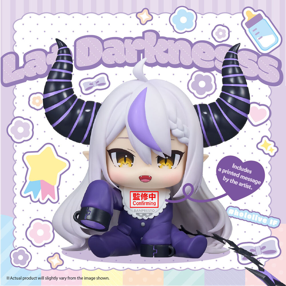 Imagen 2 - Figura La+ Darknesss Holobabies Hololive 13Cm