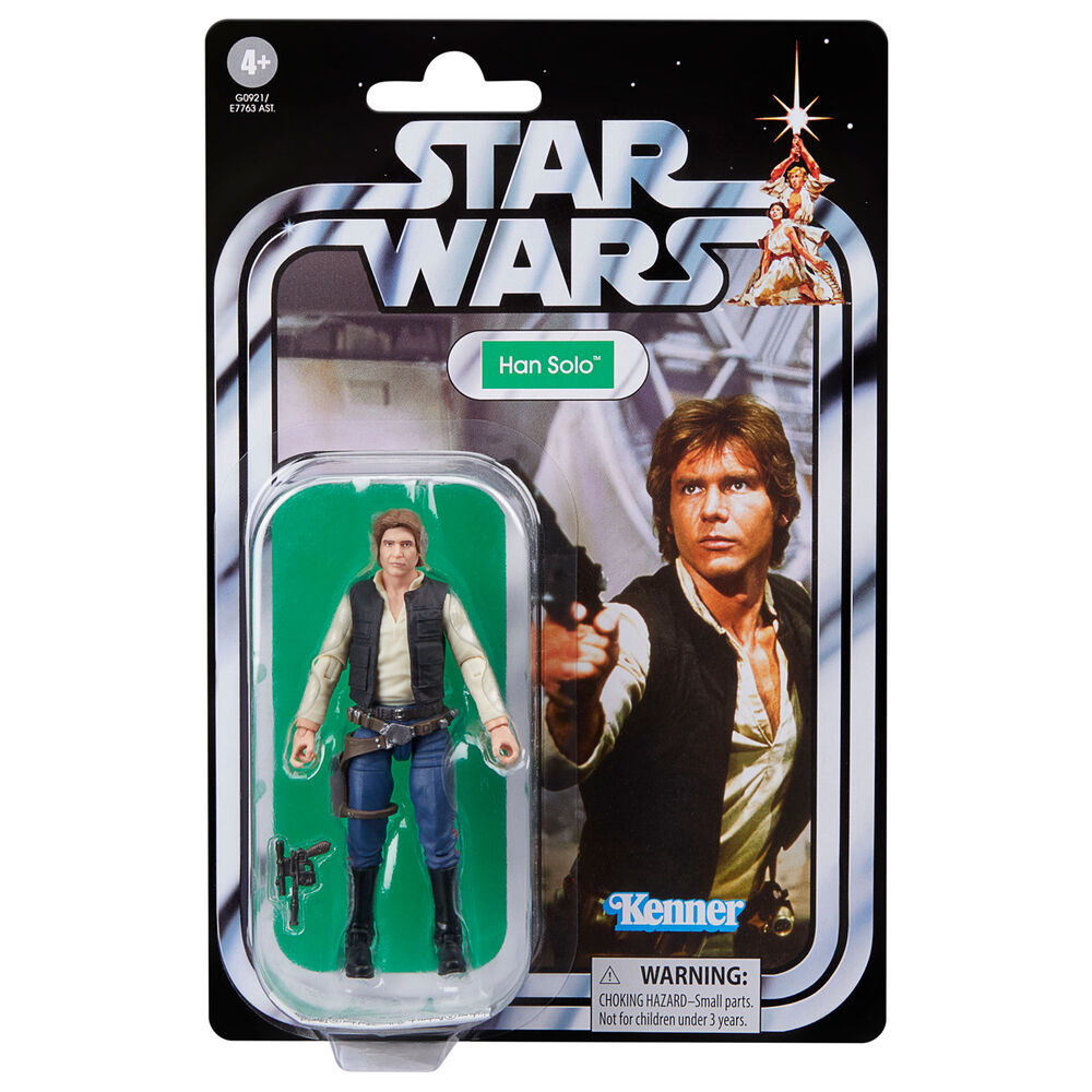 Imagen 1 - Figura Han Solo Star Wars: Una Nueva Esperanza 9,5Cm