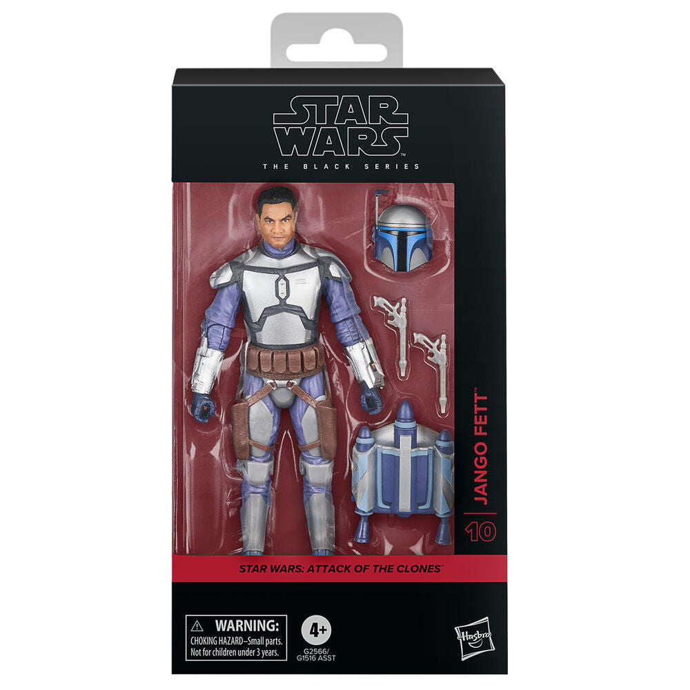 Imagen 1 - Figura Jango Fett Star Wars: El Ataque De Los Clones 15Cm