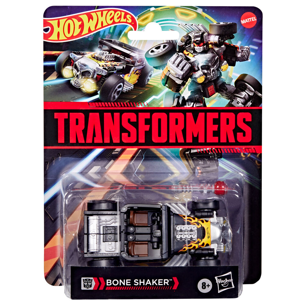 Imagen 1 - Coche Bone Shaker Transformers Hot Wheels