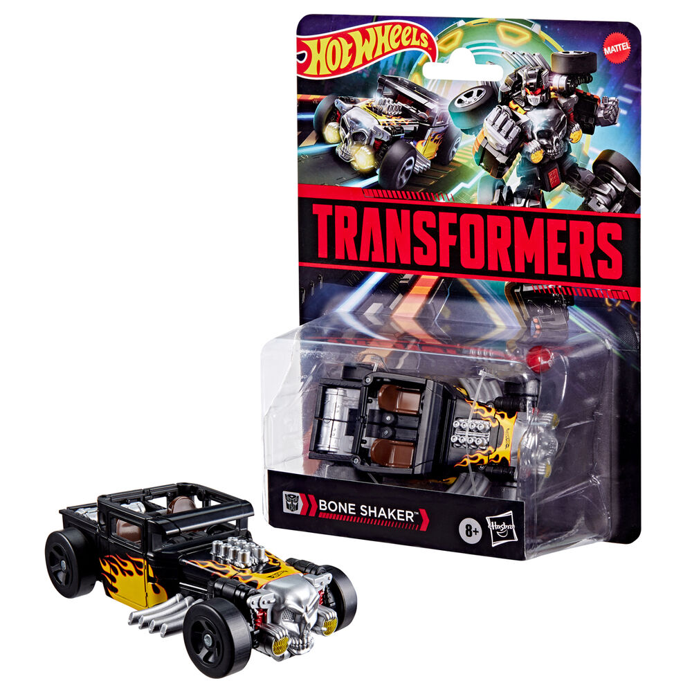 Imagen 4 - Coche Bone Shaker Transformers Hot Wheels