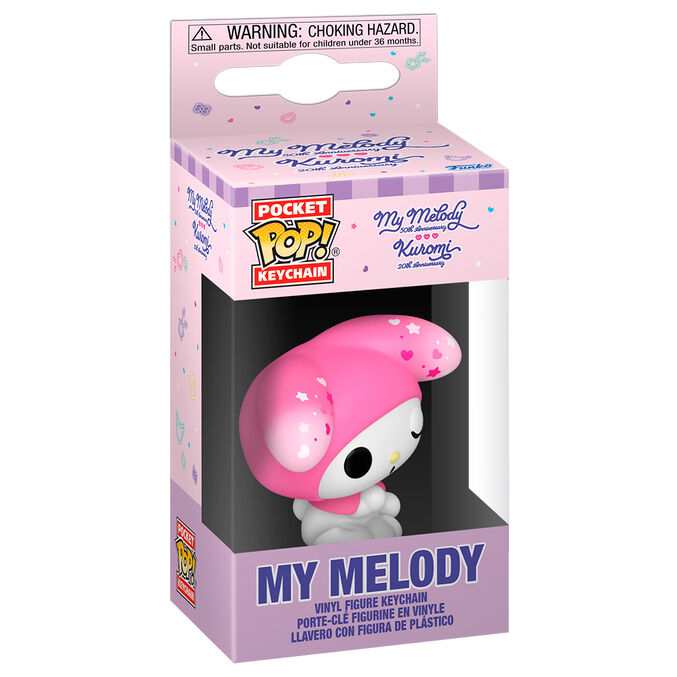 Imagen 1 - Llavero Pocket Pop Hello Kitty 50Th Anniversary My Melody