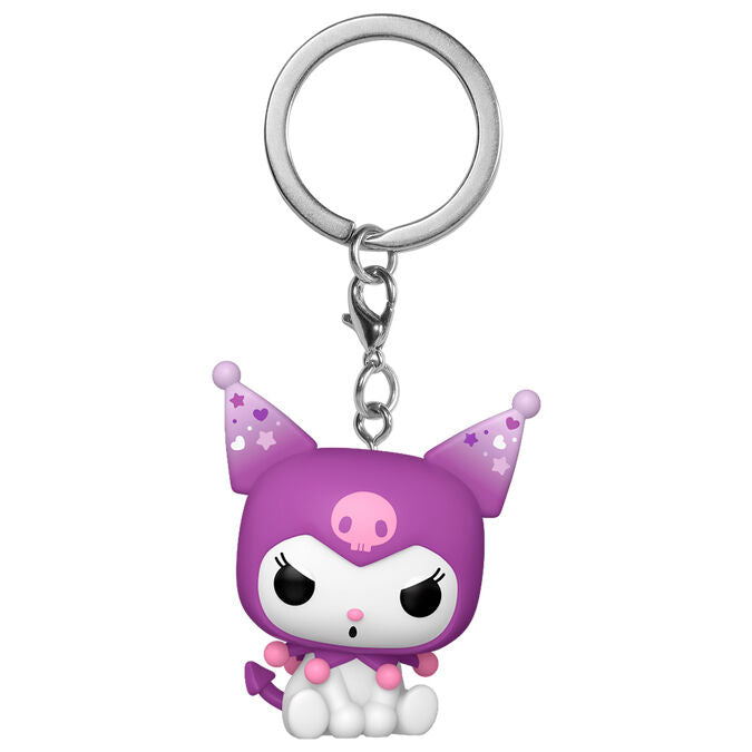 Imagen 2 - Llavero Pocket Pop Hello Kitty 20Th Anniversary Kuromi Grumpy