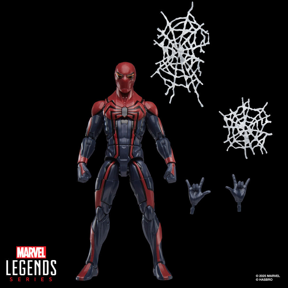Imagen 6 - Figura Velocity Suit Peter Parker Spider-man Gamerverse Marvel Legends Series 15Cm