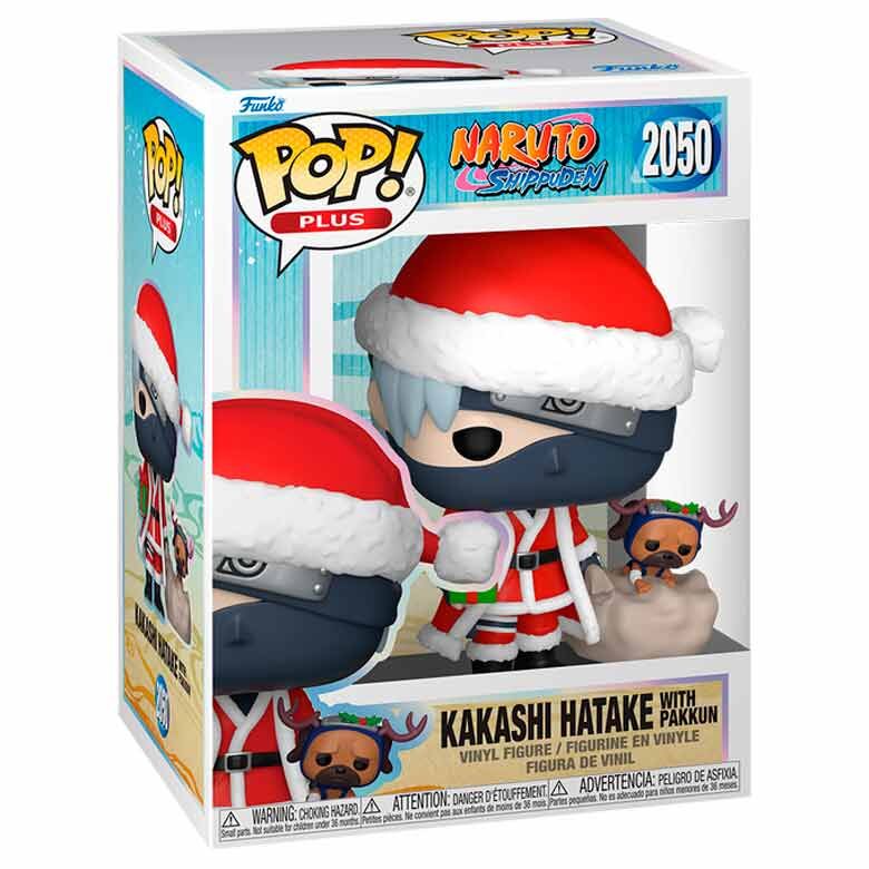 Imagen 1 - Figura Pop Plus Naruto Shippuden Kakashi Hatake With Pakkun Holiday