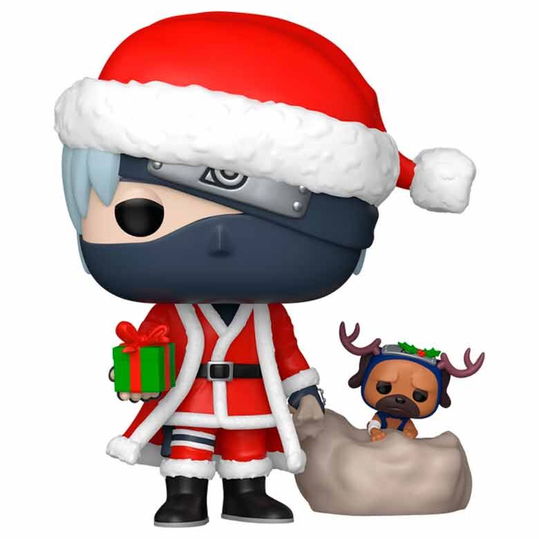Imagen 2 - Figura Pop Plus Naruto Shippuden Kakashi Hatake With Pakkun Holiday