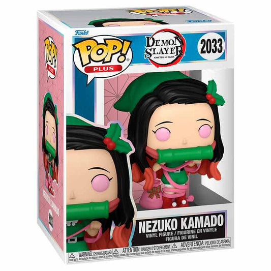 Imagen 2 - Figura Pop Plus Demon Slayer Kimetsu No Yaiba Nezuko Kamado Holiday