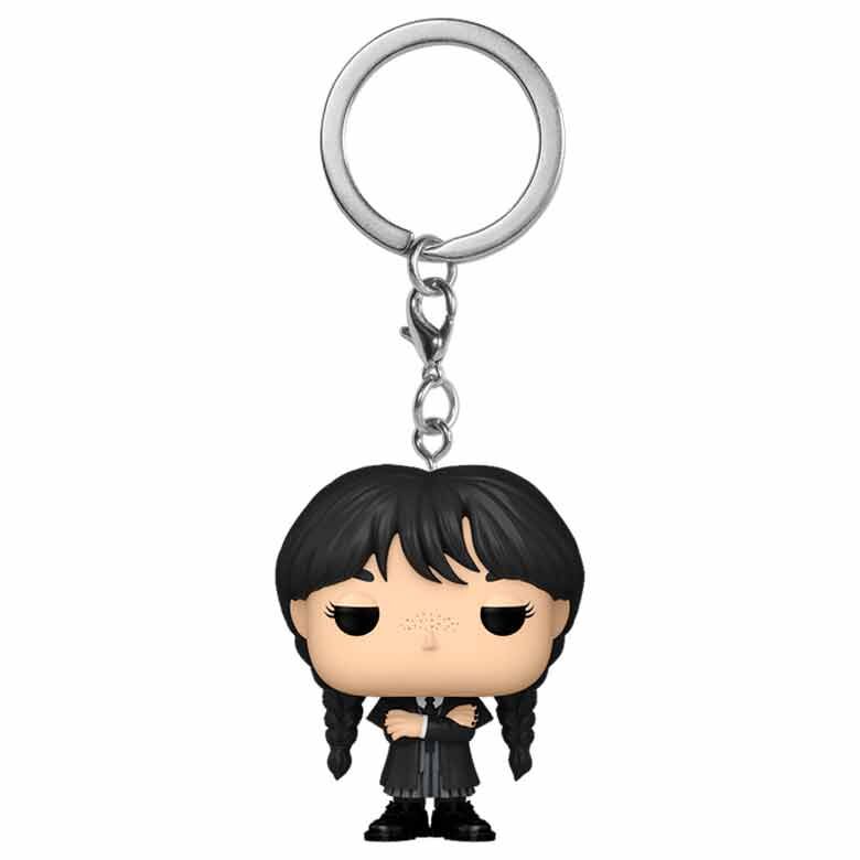Imagen 1 - Llavero Pocket Pop Miercoles Wednesday Addams