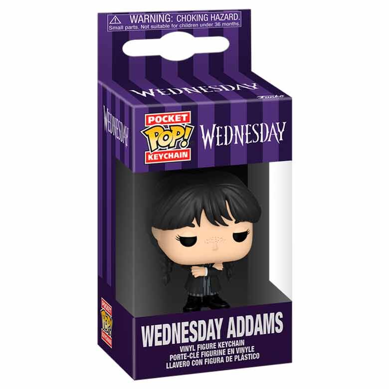 Imagen 2 - Llavero Pocket Pop Miercoles Wednesday Addams