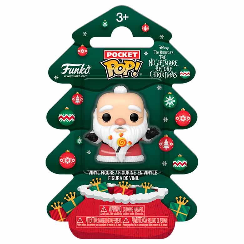 Imagen 1 - Figura Pocket Pop Disney Pesadilla Antes De Navidad Sandy Claws