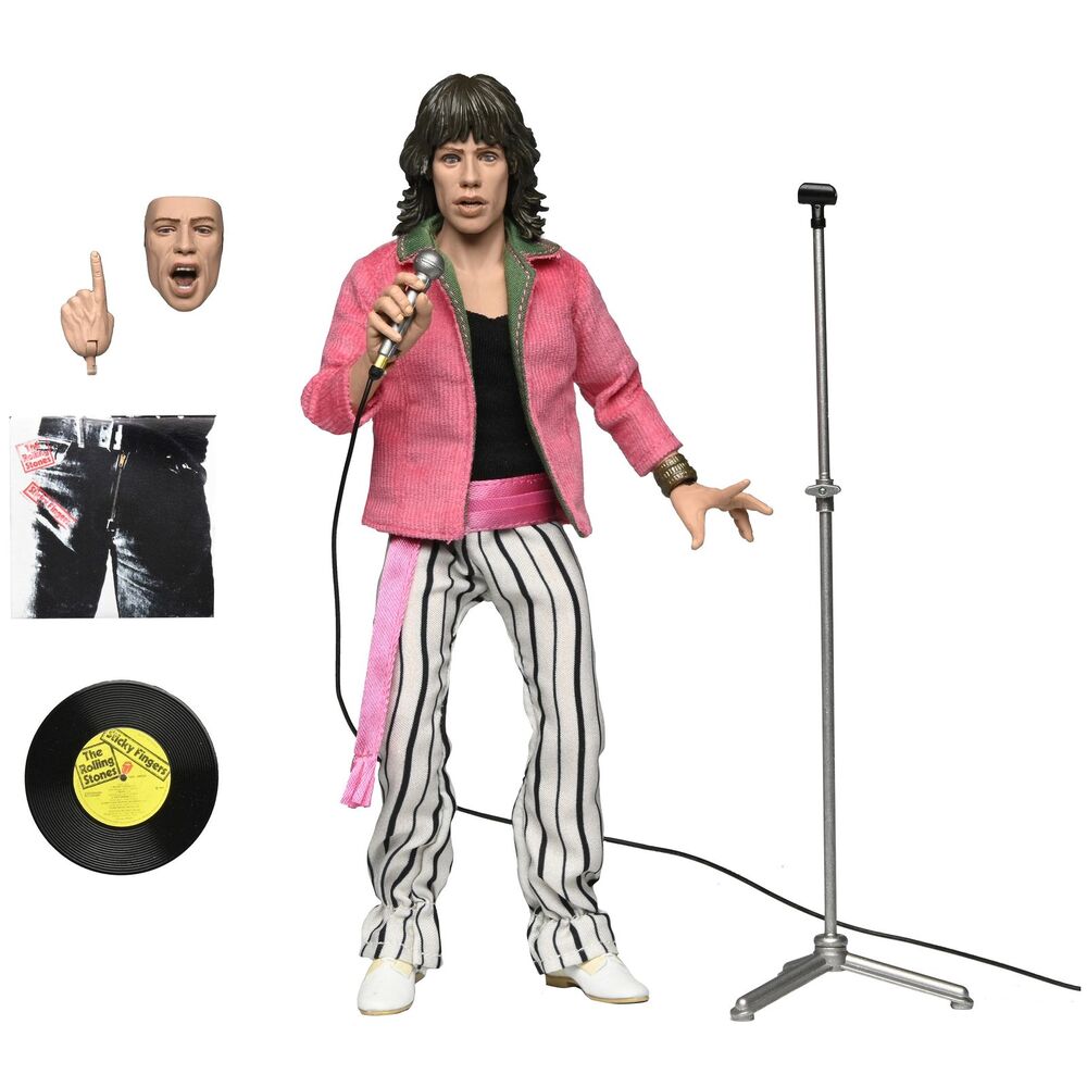 Imagen 1 - Figura Mick Jagger Clothed The Rolling Stones 20Cm